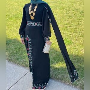 Custom Embroidered Palestinian Thob